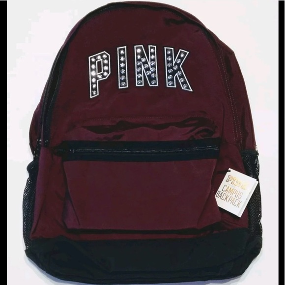 🆕PINK VS✴  RUBY /BLING BACKPACK - Picture 2 of 8